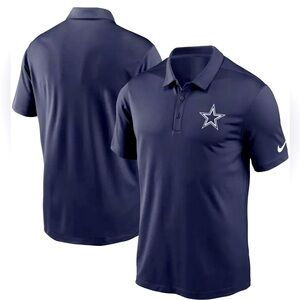 Nike dri Fit Men's Dallas Cowboys Polo Shirt (M)